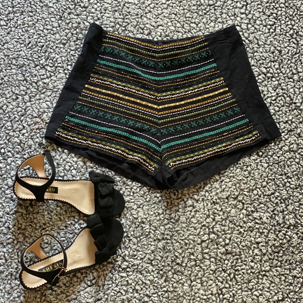 Beaded Shorts